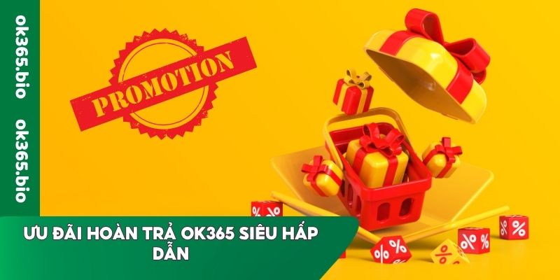 Ưu đãi hoàn trả OK365 siêu hấp dẫn